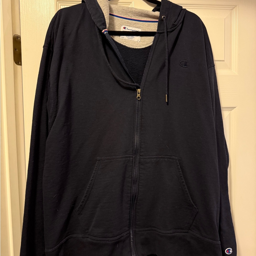 Champion Navy Blue Athletic Jacket